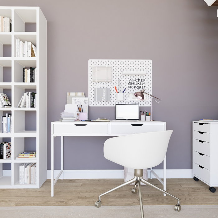Hanah Home Duru 1600-47 Escritorio de Estudio Blanco